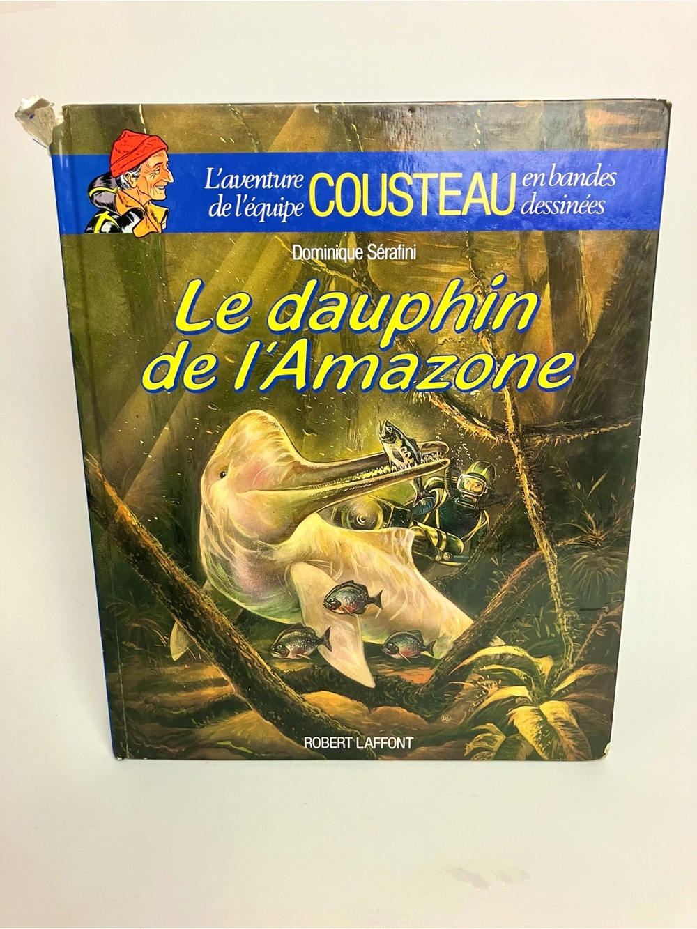 1989 Le dauphin de l'Amazone L'Aventure de l'équipe Cousteau en bandes dessinée